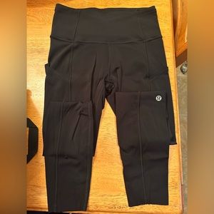 Lululemon Fast and Free High-Rise with Pockets